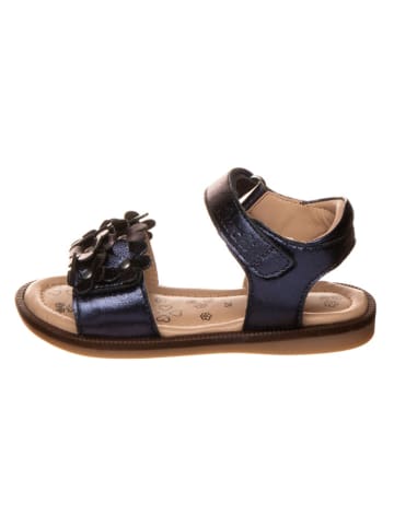 Lurchi Skórzane sandały w kolorze granatowym