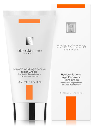 Able Skincare Nachtcrème "Hyaluronic Acid Age Recovery", 50 ml