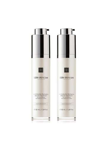 Able Skincare 2er-Set: Körpercreme "Anti-Cellulite Absolute", je 50 ml