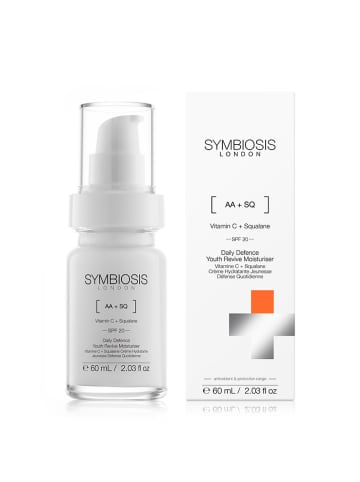 Symbiosis Gesichtscreme "AA + SQ" - LSF 20, 60 ml
