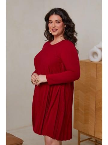 Curvy Lady Kleid in Rot