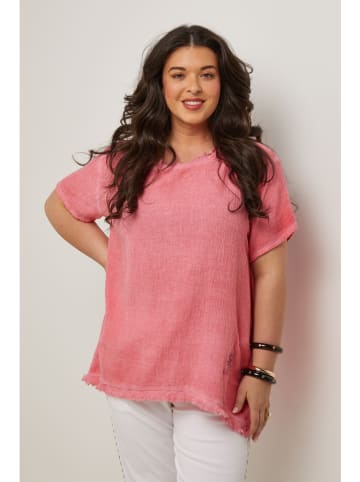 Curvy Lady Bluse in Rosa