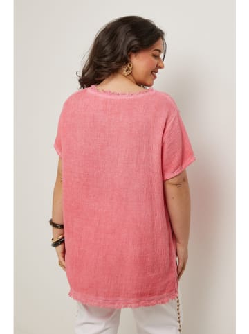 Curvy Lady Bluse in Rosa