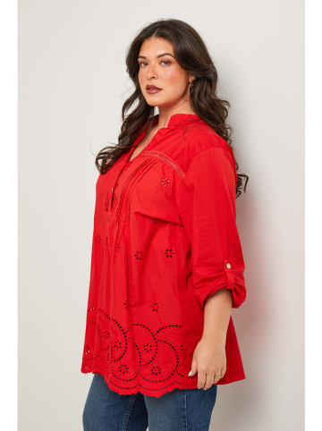 Curvy Lady Tunika in Rot