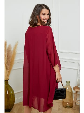 Curvy Lady Kleid in Rot