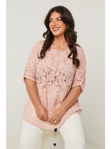 Curvy Lady Bluse in Rosa