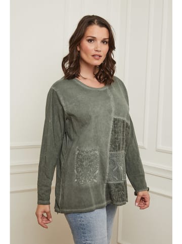 Curvy Lady Koszulka w kolorze khaki