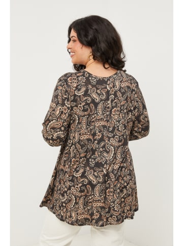 Curvy Lady Bluse in Anthrazit