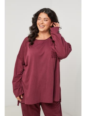 Curvy Lady Longsleeve in Bordeaux