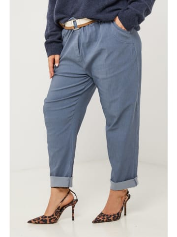 Curvy Lady Hose in Blau