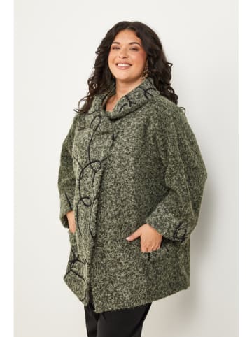 Curvy Lady Płaszcz przejściowy w kolorze khaki