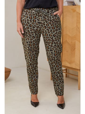 Curvy Lady Hose in Khaki/ Braun