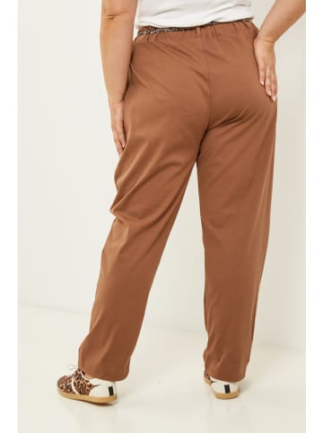 Curvy Lady Hose in Hellbraun