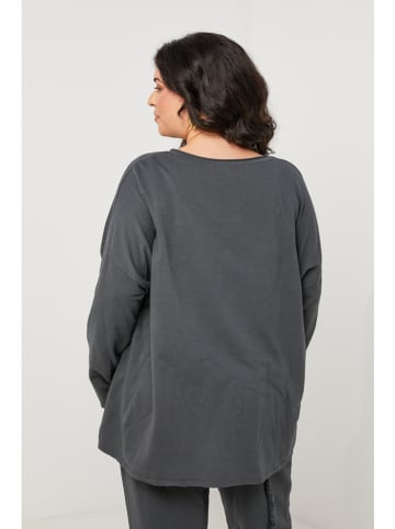 Curvy Lady Longsleeve in Anthrazit