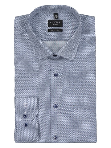 OLYMP Hemd "No 6" - Super Slim - in Dunkelblau