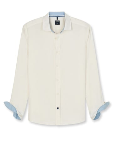 OLYMP Koszula "Casual" - Regular fit - w kolorze białym