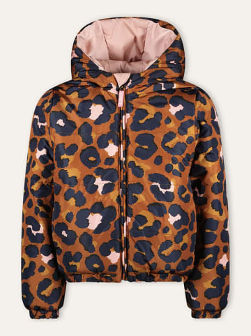 B.Nosy Omkeerbare doorgestikte jas "Jessie" lichtroze/lichtbruin