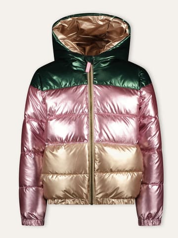 B.Nosy Steppjacke "Jane" in Grün/ Rosa
