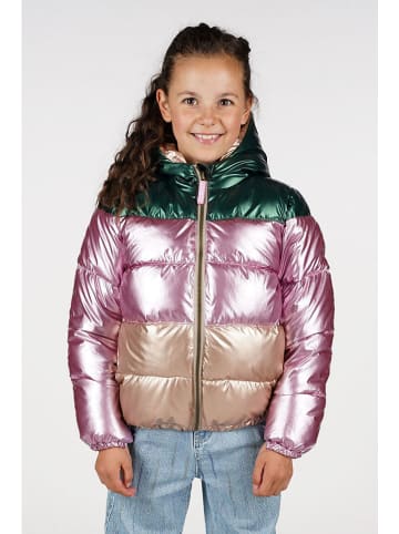 B.Nosy Steppjacke "Jane" in Grün/ Rosa