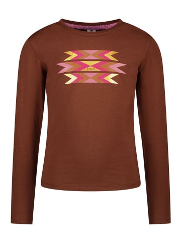 B.Nosy Longsleeve "Tiara" lichtbruin