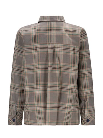 B.Nosy Hemd "Bas" in Beige/ Grau