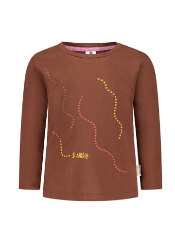 B.Nosy Longsleeve "Tiara" lichtbruin