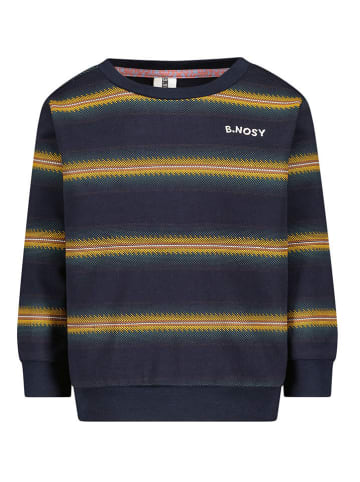 B.Nosy Sweatshirt "Scott" in Dunkelblau/ Gelb