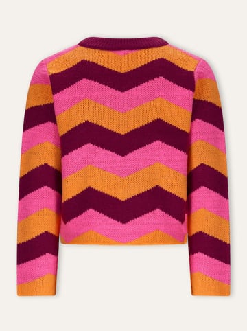 B.Nosy Sweter "Kendall" w kolorze różowo-pomarańczowym