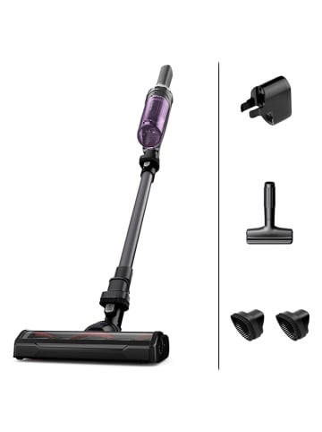 Tefal Odkurzacz akumulatorowy "X-Nano Essential" w kolorze srebrno-fioletowym