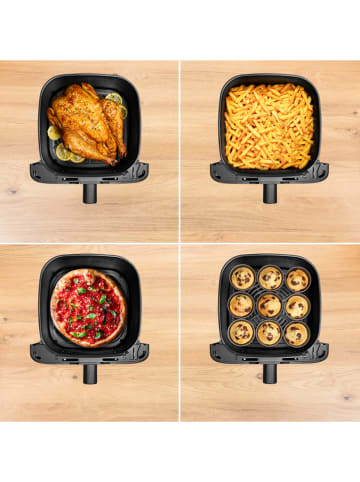 Tefal Heißluftfritteuse "Easy Fry Mega" in Schwarz - 7,5 l