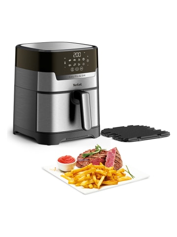 Tefal Roestvrijstalen heteluchtfriteuse "Easy Fry & Grill XL" - 4,2 l