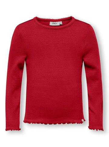 KIDS ONLY Longsleeve "Trinny" in Rot