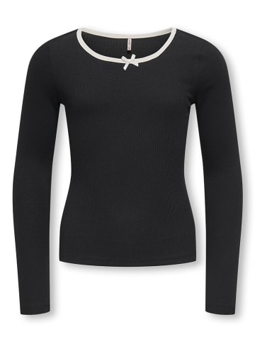 KIDS ONLY Longsleeve "Sofia" in Schwarz