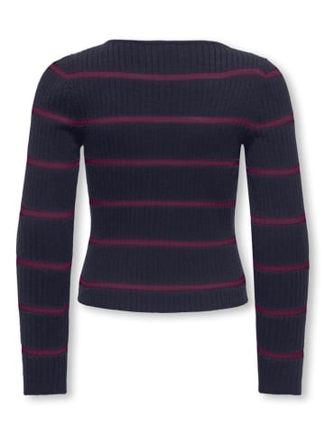 KIDS ONLY Sweter "Ibi" w kolorze granatowo-fioletowym