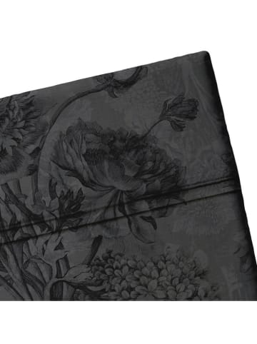 maison héritage PARIS Satijnen bedlaken "Botanique" antraciet