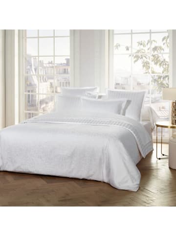 maison héritage PARIS Satin-Bettwäsche-Set "Baroque" in Weiß