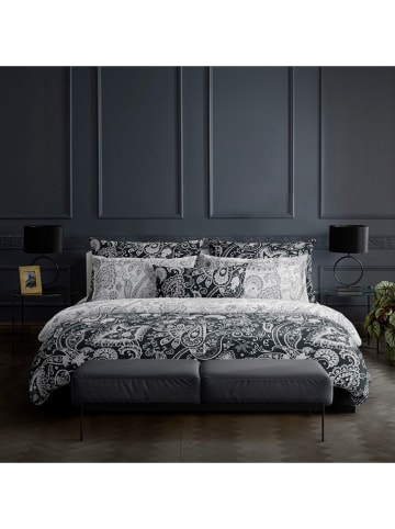 maison héritage PARIS Satin-Bettwäsche-Set in Schwarz