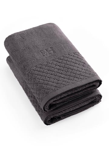 maison héritage PARIS 2er-Set: Handtücher in Dunkelgrau