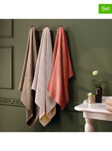 maison héritage PARIS Ręczniki prysznicowe (2 szt.) w kolorze pomarańczowym