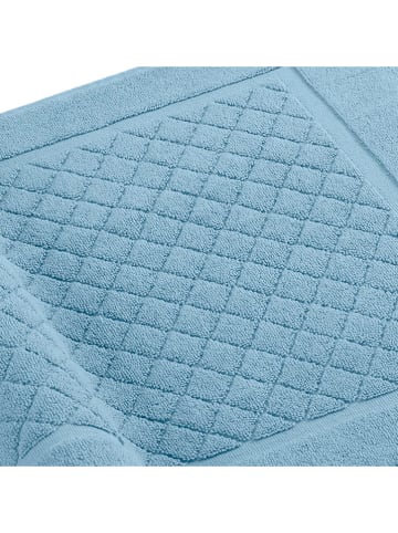 maison héritage PARIS Dywanik łazienkowy w kolorze błękitnym