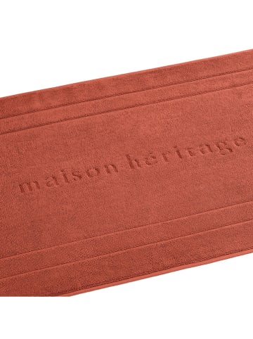 maison héritage PARIS Dywanik łazienkowy w kolorze pomarańczowym