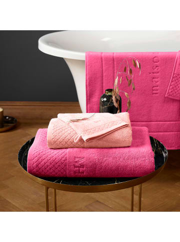 maison héritage PARIS Dywanik łazienkowy w kolorze różowym