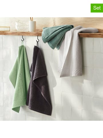 maison héritage PARIS 2er-Set: Küchentücher in Grün