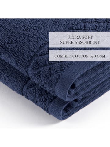 maison héritage PARIS 2-delige set: keukenhanddoeken donkerblauw