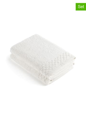 maison héritage PARIS 2er-Set: Küchentücher in Weiß