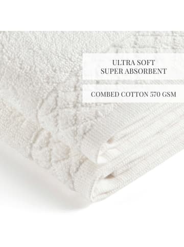 maison héritage PARIS 2-delige set: keukenhanddoeken wit