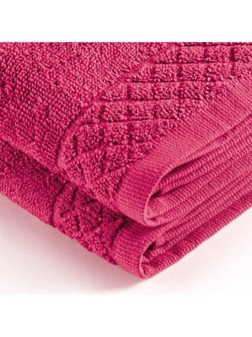 maison héritage PARIS 2-delige set: keukenhanddoeken fuchsia