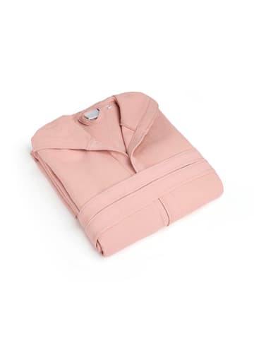 maison héritage PARIS Bademantel "Nid D'abeille" in Rosa