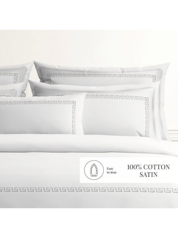 maison héritage PARIS Satijnen beddengoedset "Grand Hotel" wit