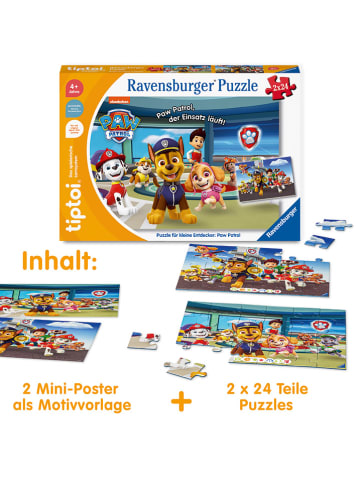 Ravensburger 2x 24tlg. Puzzle "Paw Patrol"  - ab 4 Jahren